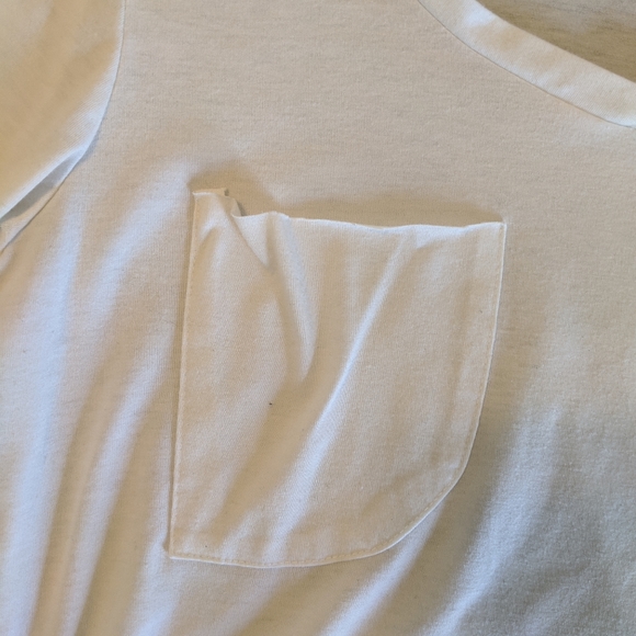 White Pocket Tee - Picture 2 of 3